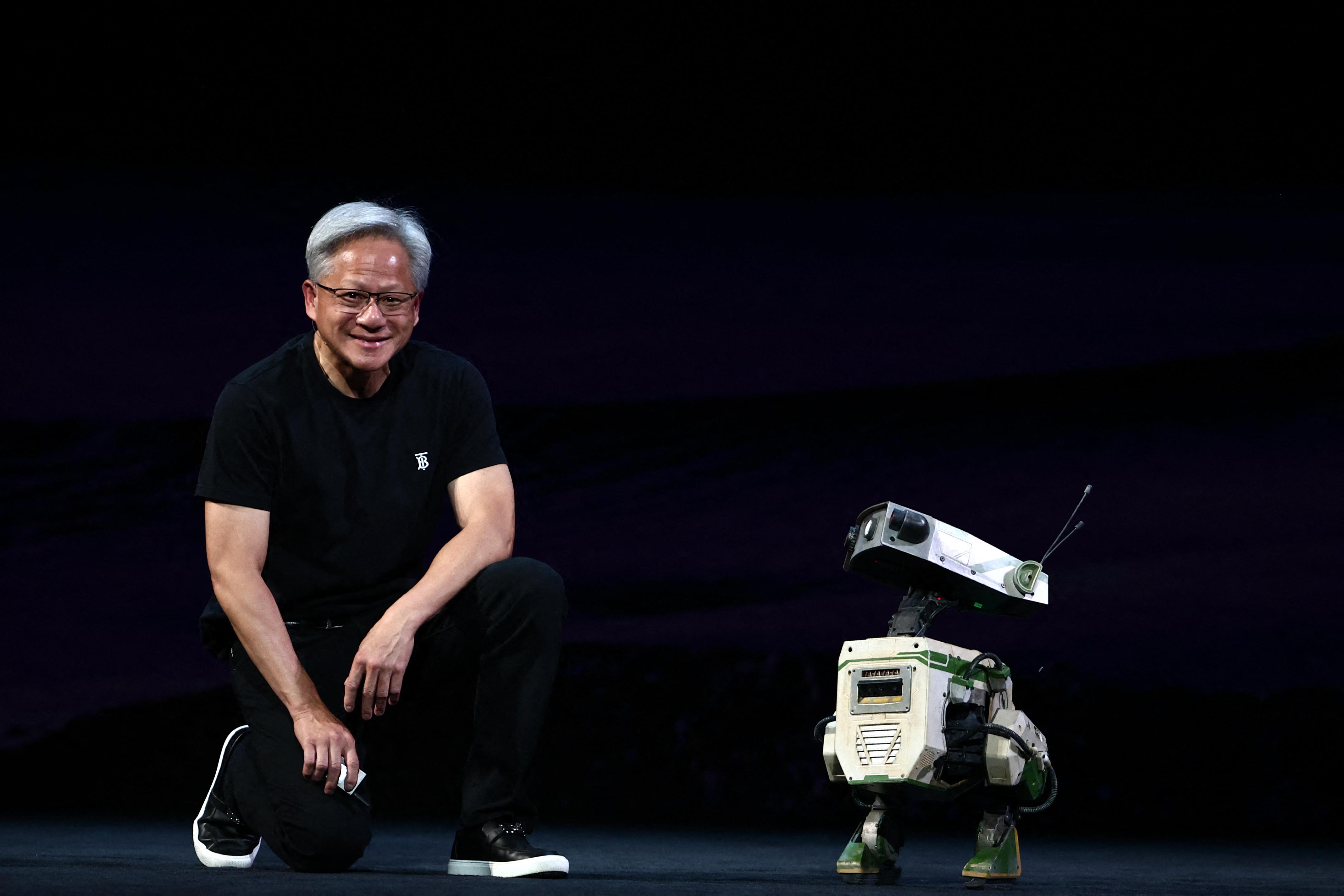 Nvidia Unveils Advanced AI Brain to Power Humanoid Robots & Self-Driving Cars