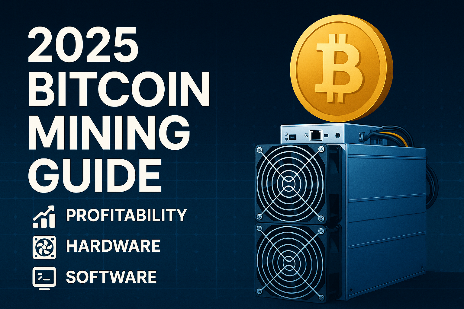 Bitcoin Mining in 2025: Ultimate Guide to Profitability, Hardware & Strategies