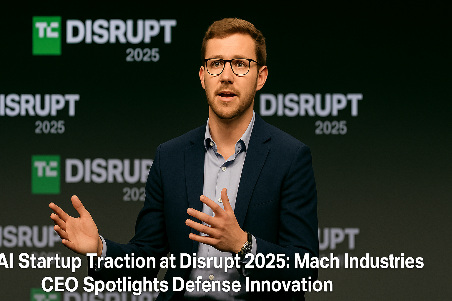 AI Startup Traction at Disrupt 2025: Mach Industries CEO Spotlights Defense Innovation