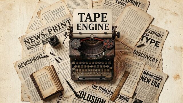 The future of publishing Tape Engine
